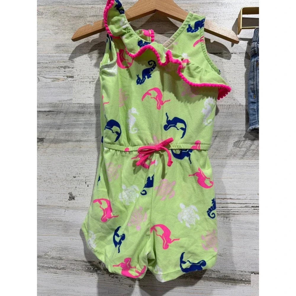 Carter's Old Navy Girls 2T Lot Summer Romper Tank Shorts Bundle